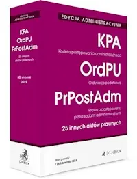 Kodeks postępowania administracyjnego Ordynacja podatkowa Prawo o postępowaniu przed sądami administracyjnymi Ekspresowa dostawa