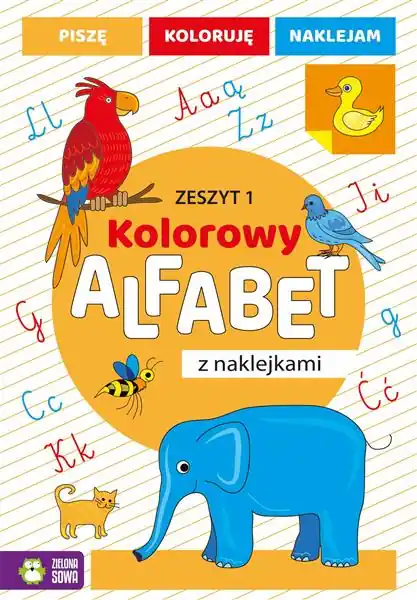 ZESZYT 1 KOLOROWY ALFABET Okazja
