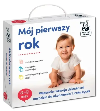 Mój pierwszy rok. Zestaw dla malucha 0-12 miesięcy - Ilona Brydak, Ewa Iwaniuk, Agata Matraś, Magdalen Tylko do końca tygodnia